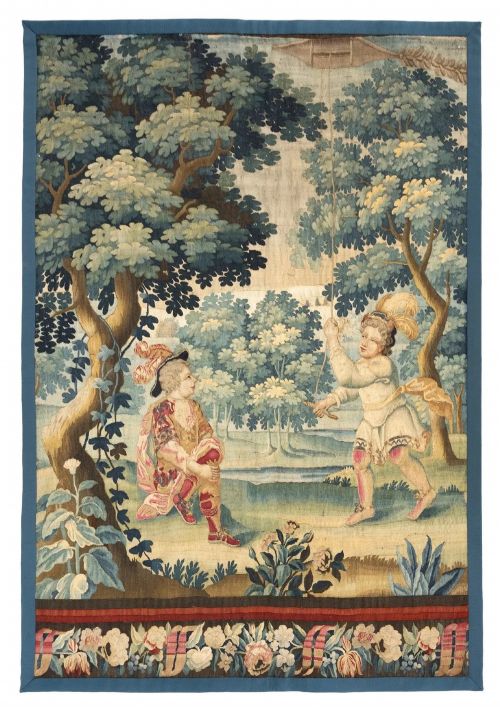 157 X 263cm 18th Century Tapestry, Audenaarde
