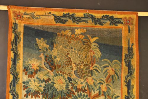 165 X 248CM 18TH CENTURY EUROPEAN NEEDLEWORK TAPESTRY PROBABLY FRENCH - ADDITIONAL PHOTO 3