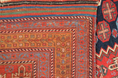 161 X 270CM FINE ANTIQUE AFSHAR CARPET - ADDITIONAL PHOTO 11