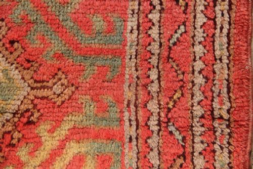 92 X 90CM ANTIQUE OUSHAK SQUARE - ADDITIONAL PHOTO 2