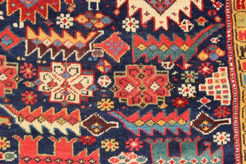 134 X 302CM FINE ANTIQUE KURDISH LONG RUG - ADDITIONAL PHOTO 3