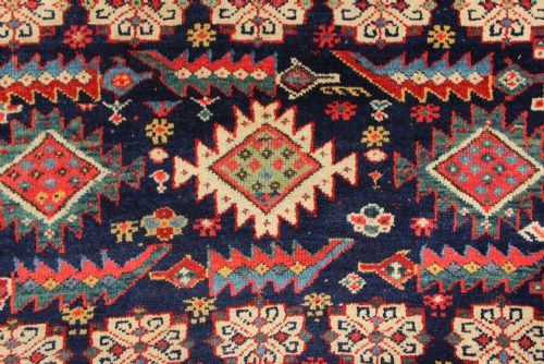 134 X 302CM FINE ANTIQUE KURDISH LONG RUG - ADDITIONAL PHOTO 4