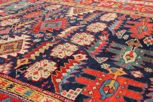 134 X 302CM FINE ANTIQUE KURDISH LONG RUG - ADDITIONAL PHOTO 11