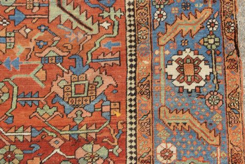 285 X 352CM ANTIQUE BAKSHIASH CARPET - ADDITIONAL PHOTO 4
