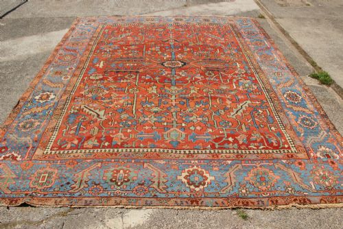 285 X 352CM ANTIQUE BAKSHIASH CARPET - ADDITIONAL PHOTO 9