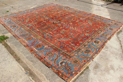 285 X 352CM ANTIQUE BAKSHIASH CARPET - ADDITIONAL PHOTO 12