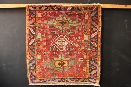 99 X 105cm Fine Antique Karadja Rug