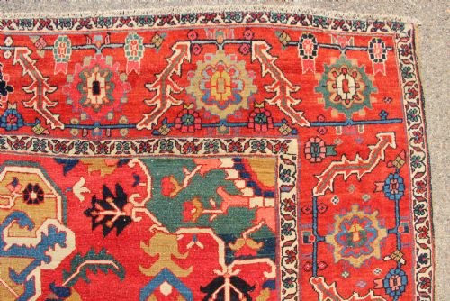 329 X 626CM VERY LARGE AND EXTREMELY FINE SERAPI HERIZ CARPET - ADDITIONAL PHOTO 8