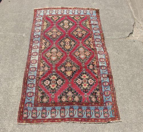 163 X 297CM ANTIQUE KARABAGH CARPET