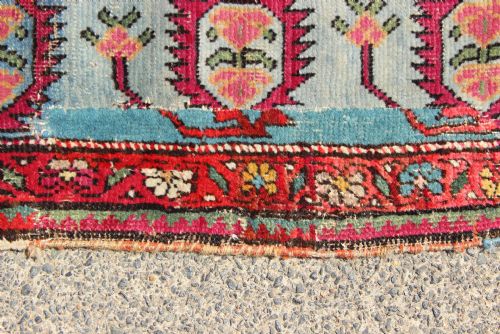 163 X 297CM ANTIQUE KARABAGH CARPET - ADDITIONAL PHOTO 8