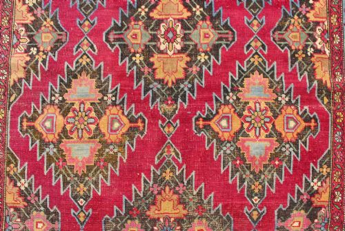 163 X 297CM ANTIQUE KARABAGH CARPET - ADDITIONAL PHOTO 12