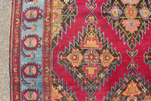 163 X 297CM ANTIQUE KARABAGH CARPET - ADDITIONAL PHOTO 13
