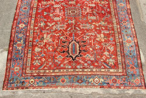 310 X 370CM ANTIQUE BAKSHIASH CARPET - ADDITIONAL PHOTO 1