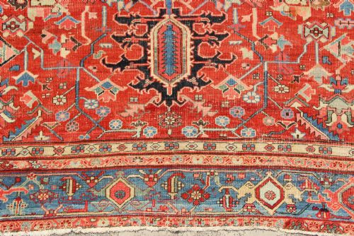 310 X 370CM ANTIQUE BAKSHIASH CARPET - ADDITIONAL PHOTO 2