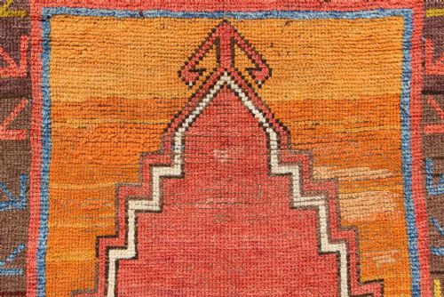 108 X 164CM MID 19TH CENTURY KONYA PRAYER RUG - ADDITIONAL PHOTO 3