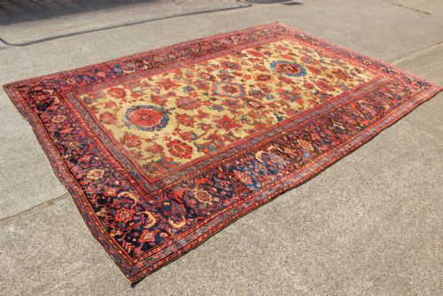 230 X 331CM ANTIQUE FEREGHAN CARPET - ADDITIONAL PHOTO 1