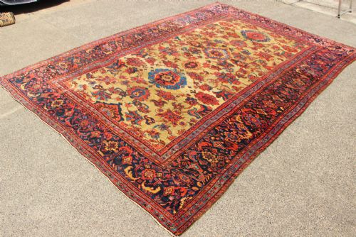 230 X 331CM ANTIQUE FEREGHAN CARPET - ADDITIONAL PHOTO 4