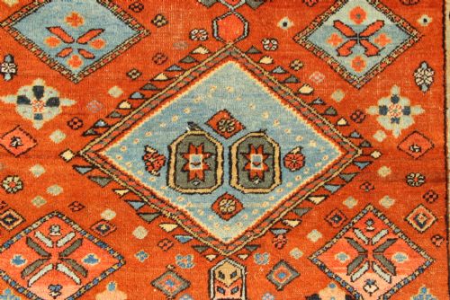 127 X 184CM ANTIQUE HERIZ RUG - ADDITIONAL PHOTO 5