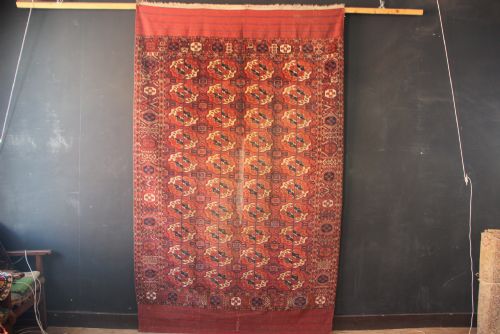 188 X 298cm Mid 19th Century Tekke Turkoman Main Carpet