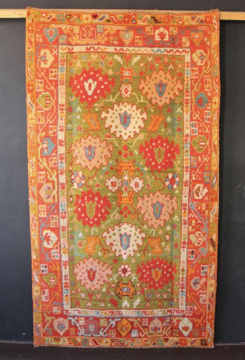 120 X 216cm Antique Oushak Rug