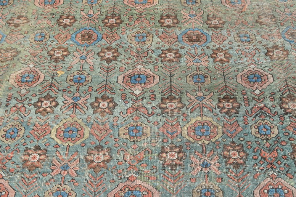 376 x 605cm Gorgeous Green Bakshiash Carpet View VIII