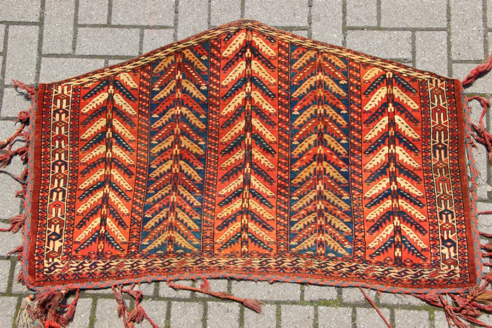 128 x 77cm Mid 19th century Yomud 'Tree' Asmalyk