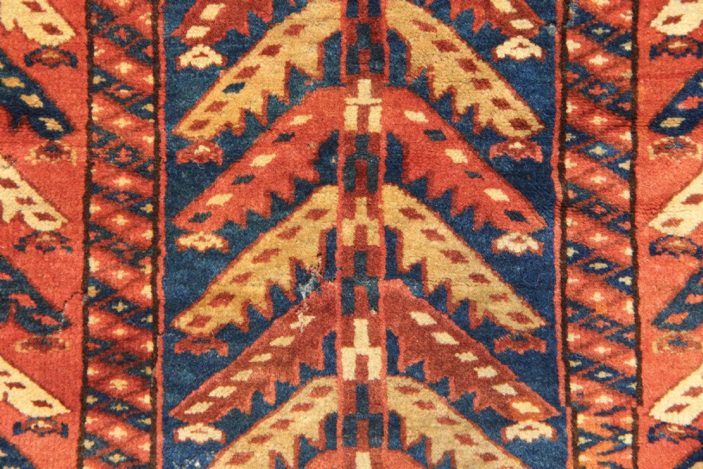 128 x 77cm Mid 19th century Yomud 'Tree' Asmalyk View III