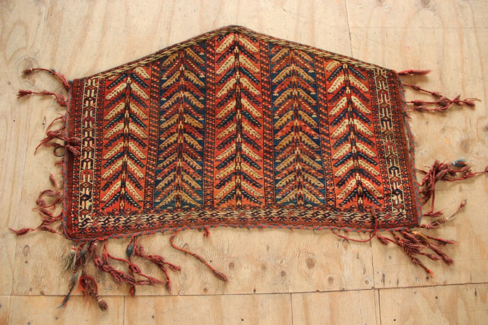 128 x 77cm Mid 19th century Yomud 'Tree' Asmalyk View XII