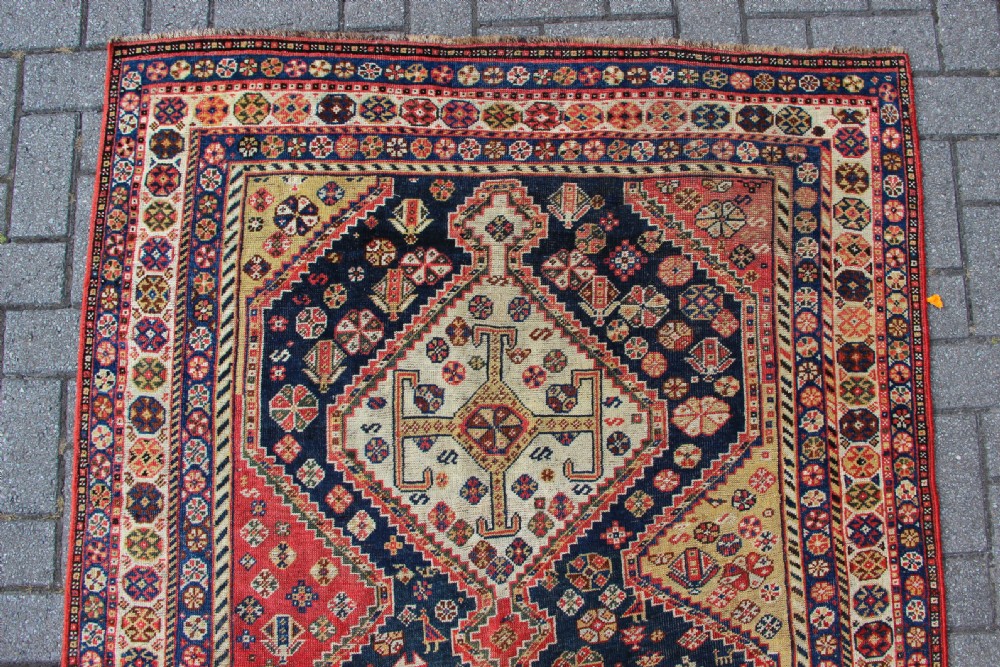 135 x 225cm Antique Qashqai Rug View III