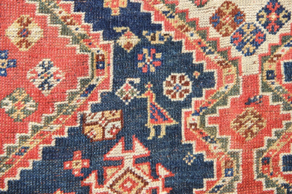 135 x 225cm Antique Qashqai Rug View X