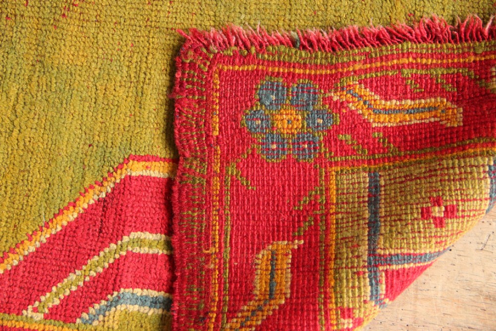 122 x 211cm Antique Oushak Rug View VIII