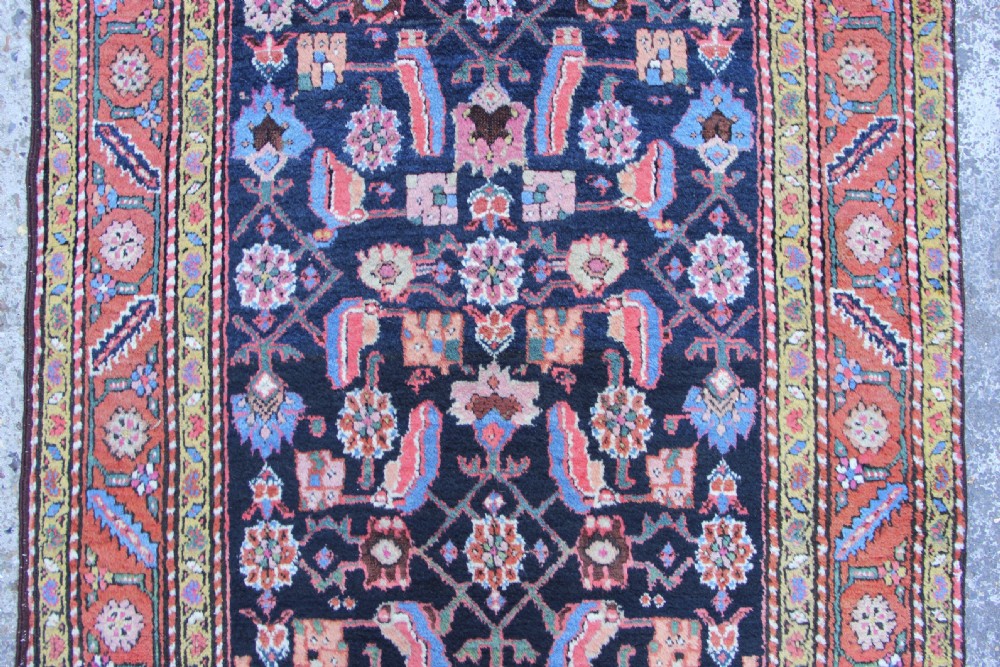 117 x 508cm Superb Caucasian Karabagh Runner View V