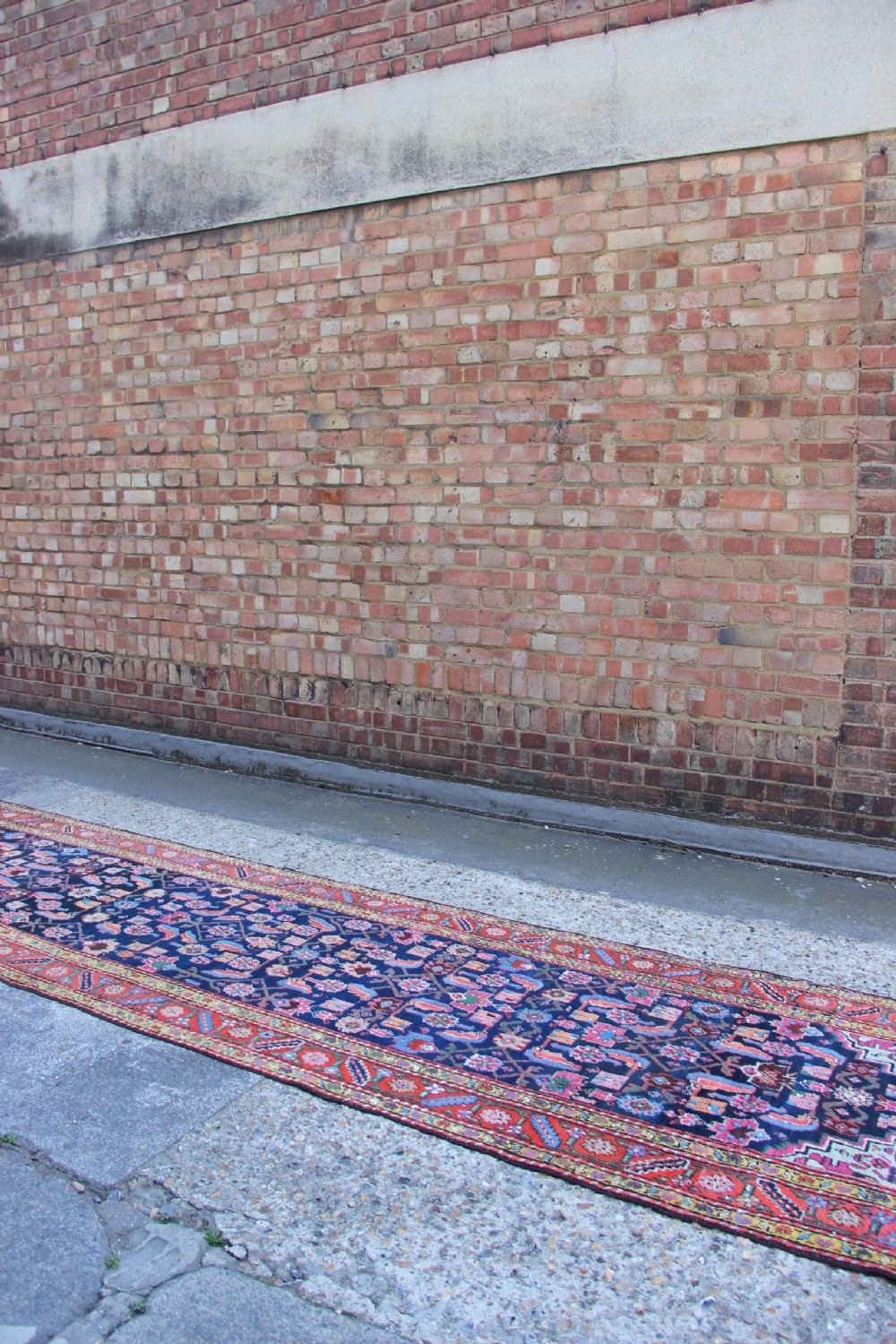 117 x 508cm Superb Caucasian Karabagh Runner View XII