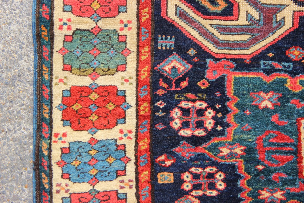 100 x 380 cm Antique Transcaucasian Runner View V