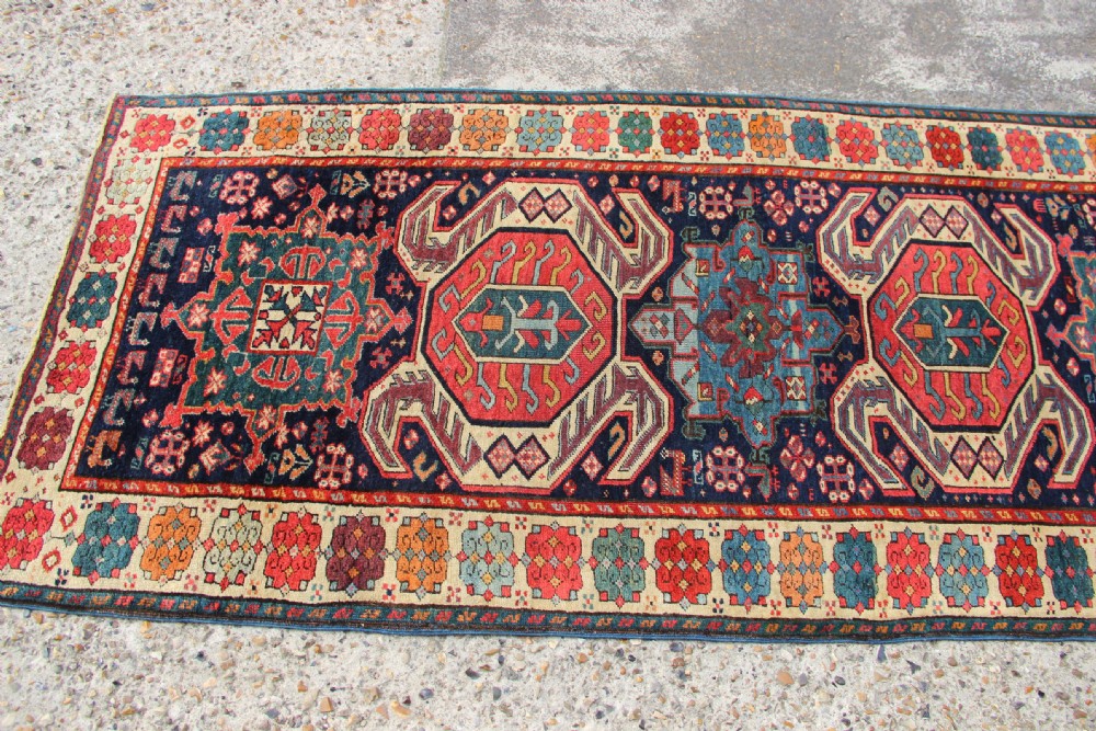 100 x 380 cm Antique Transcaucasian Runner View VIII