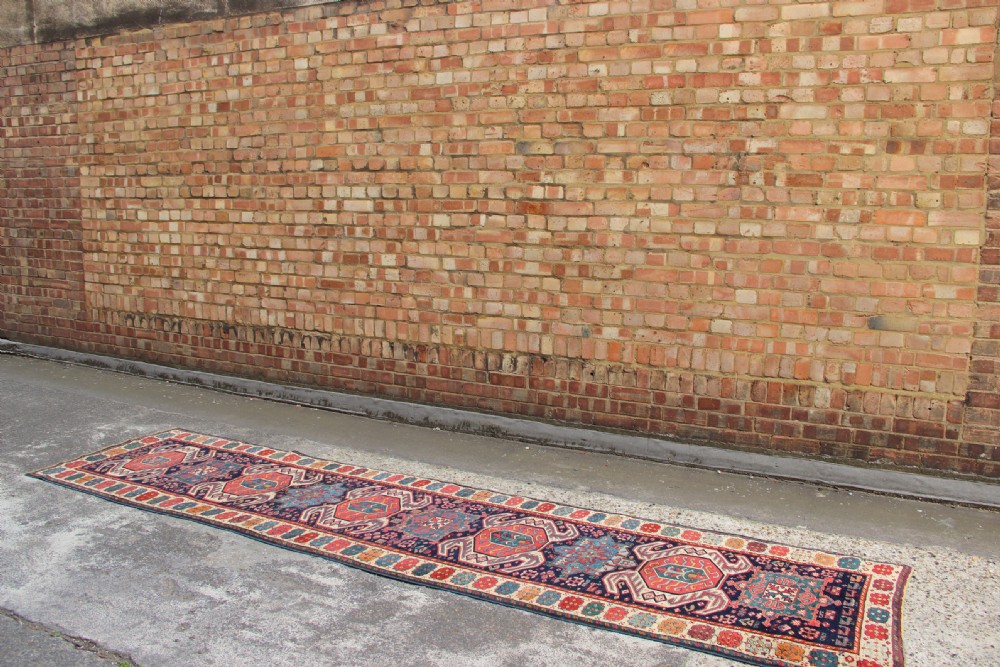 100 x 380 cm Antique Transcaucasian Runner View IX