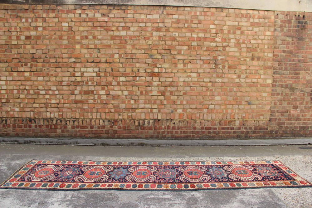 100 x 380 cm Antique Transcaucasian Runner View X