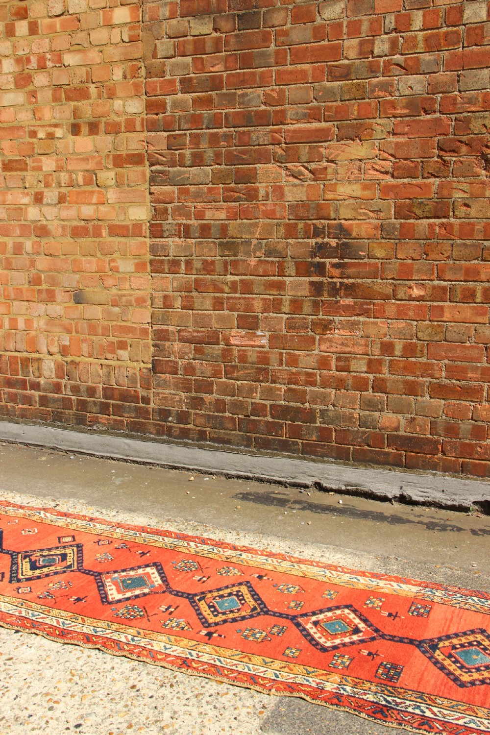 88 x 327cm Antique Narrow Hamadan Runner View VI