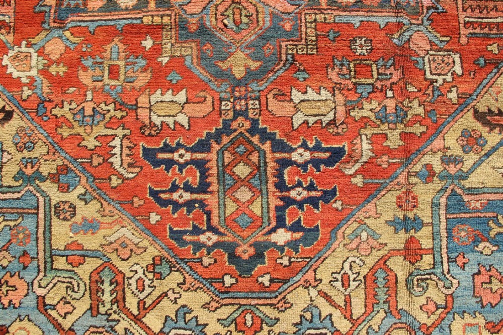 276 x 350cm Antique Gorevan Heriz View VI