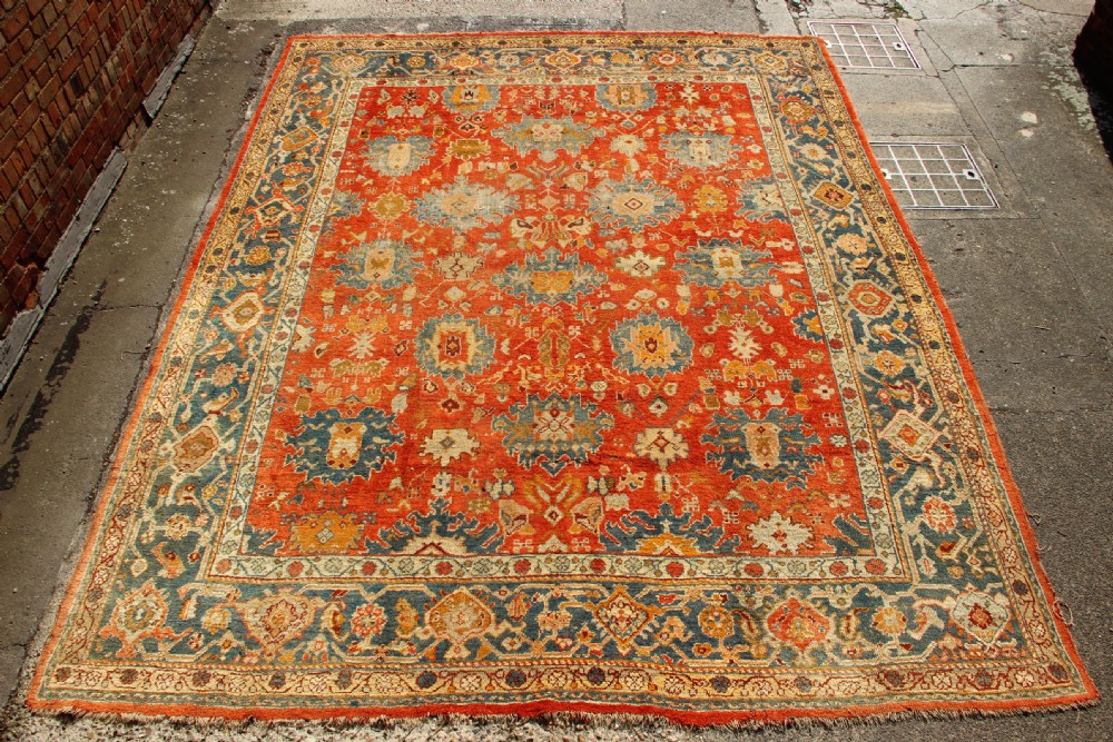 310 x 415cm Superb Antique Oushak Carpet