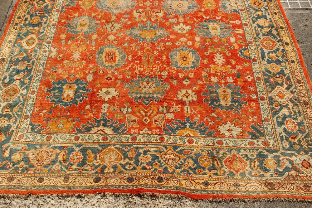 310 x 415cm Superb Antique Oushak Carpet View II