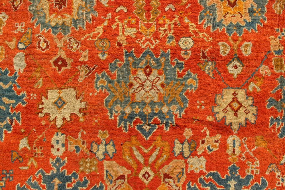 310 x 415cm Superb Antique Oushak Carpet View IV