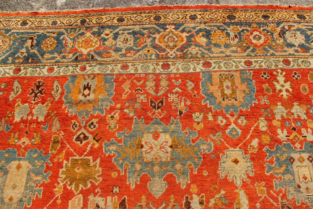 310 x 415cm Superb Antique Oushak Carpet View VII