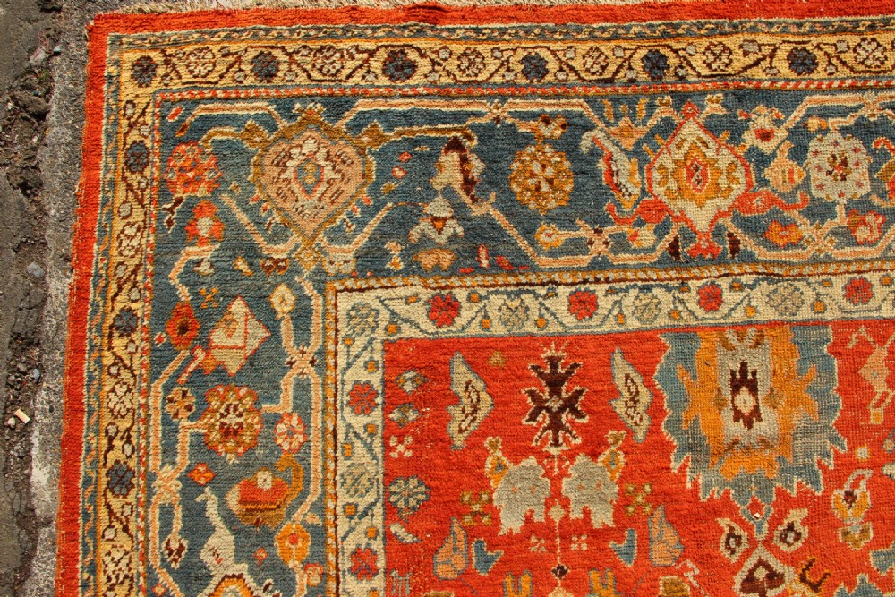 310 x 415cm Superb Antique Oushak Carpet View VIII