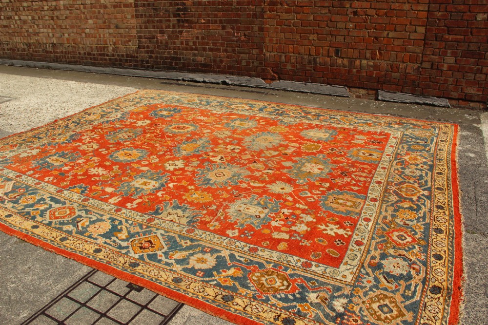 310 x 415cm Superb Antique Oushak Carpet View XIII