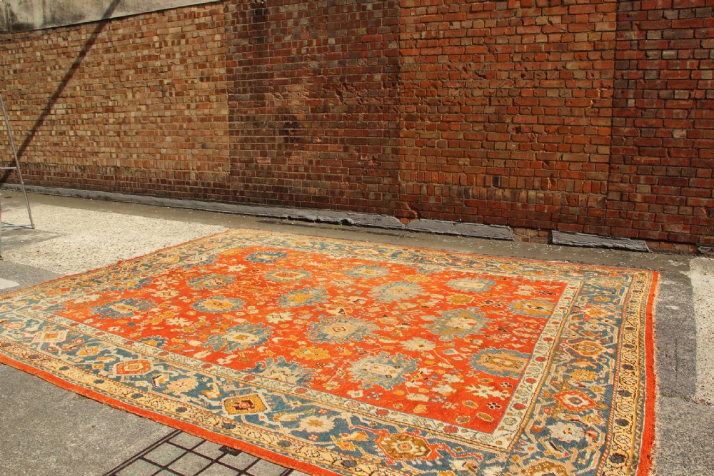 310 x 415cm Superb Antique Oushak Carpet View XIV