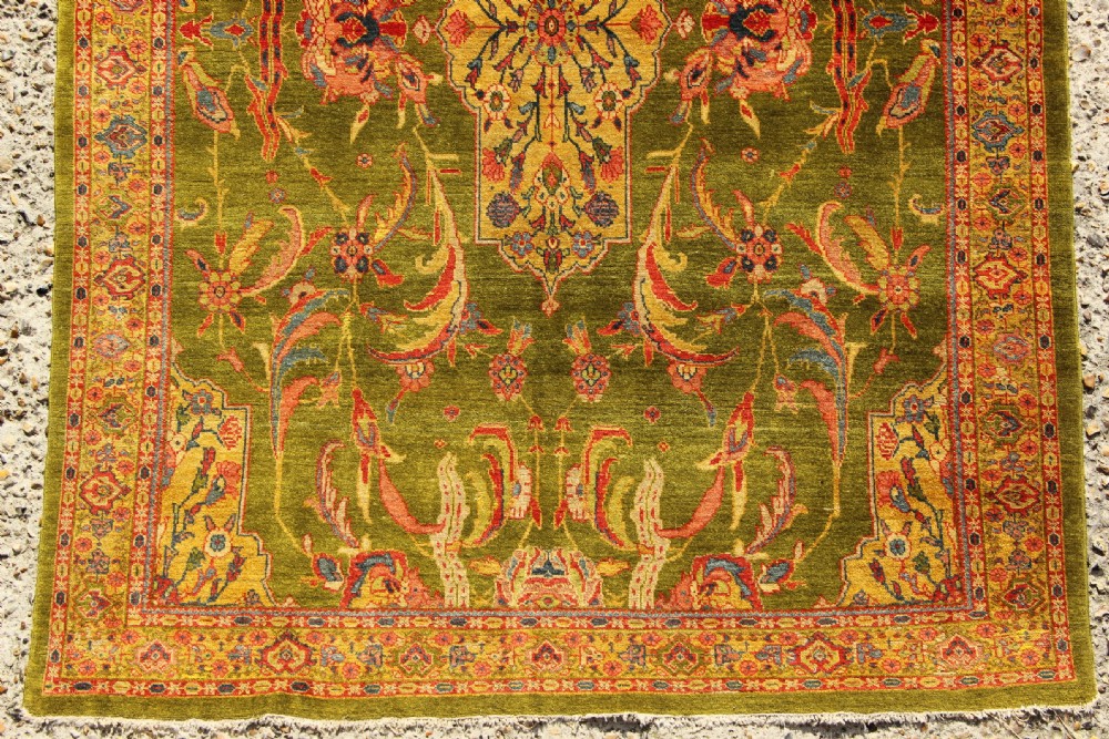 145 x 198 Fantastic Small, Very Fine Antique Ziegler Rug View II