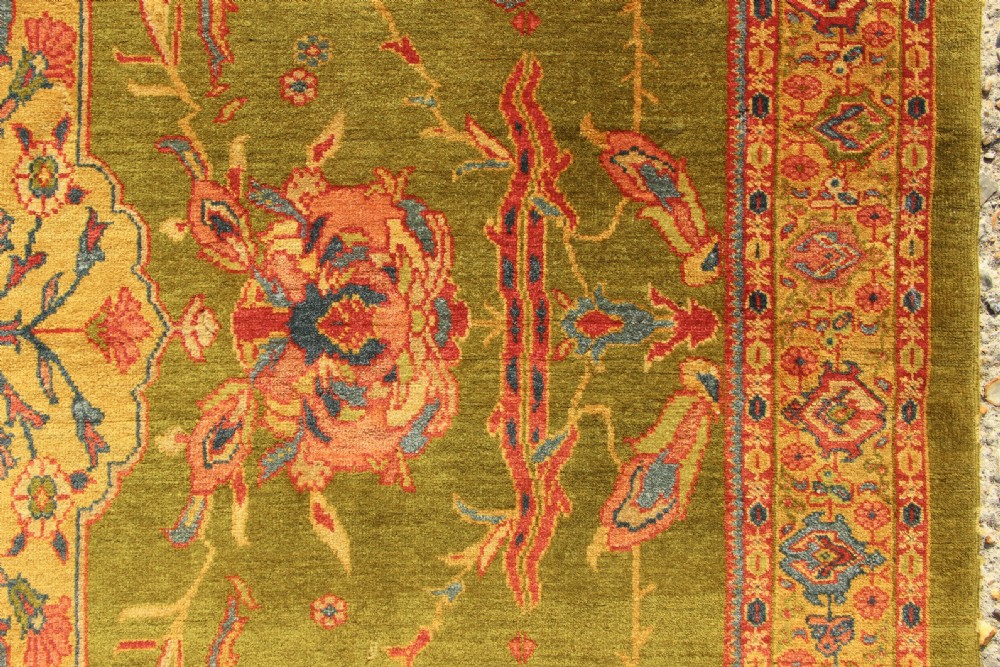 145 x 198 Fantastic Small, Very Fine Antique Ziegler Rug View IV