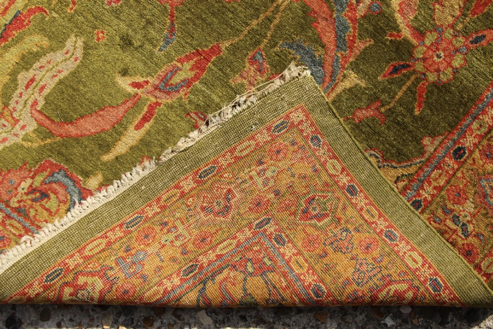 145 x 198 Fantastic Small, Very Fine Antique Ziegler Rug View VII