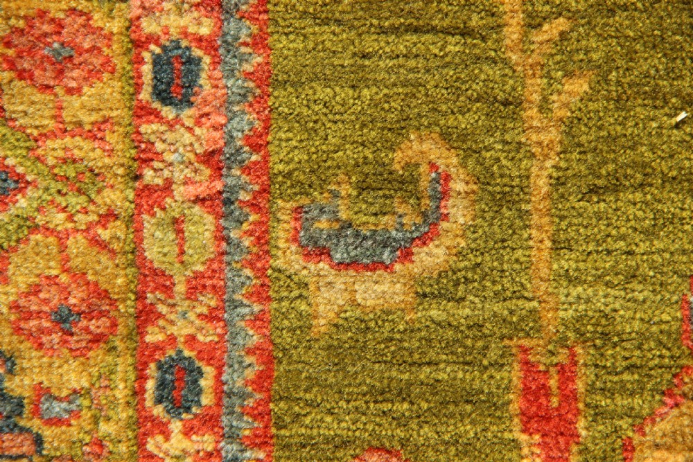 145 x 198 Fantastic Small, Very Fine Antique Ziegler Rug View X